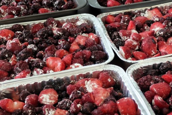 dessert fruits rouge